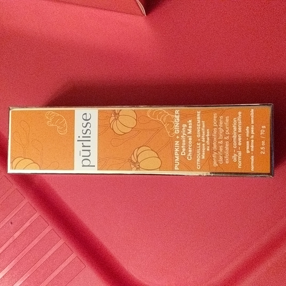 Purpose pumpkin + ginger Detoxifying Charcoal Mask